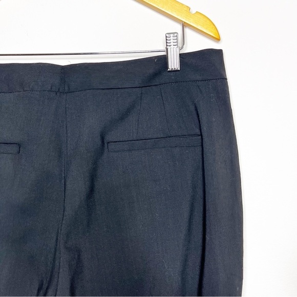 Everlane Black Slim Wool Trouser Pants Black Size 12 - Picture 6 of 9